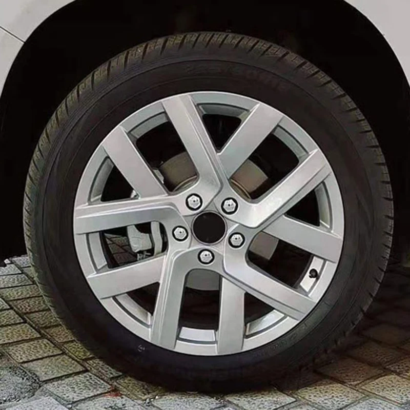 Wheel Nut Rim Cover Tyre Screw Cap Decor For Volvo S40 S60 S80 XC60 XC90 V40 V60 C30 XC70 V70/ 20PCS wheel nut caps wheel nut covers