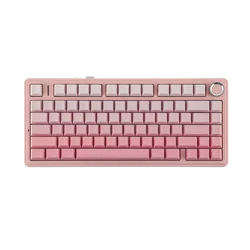 EPOMAKER x AULA F75 75% Wireless & Wired Hot - Swap Mechanical Keyboard with PBT Keycaps - Dream Sakura Switch (Pink)