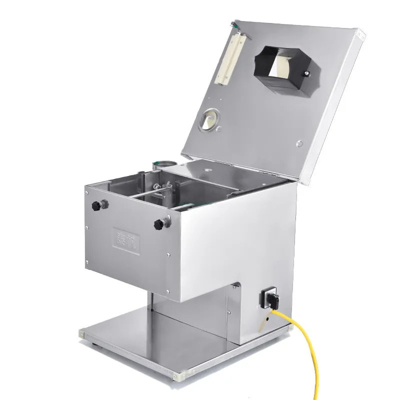 2.0mm Meat Slicer Multi-functional Commercial Electric Desktop 220V Meat Grinder Cutting Machine For Sale