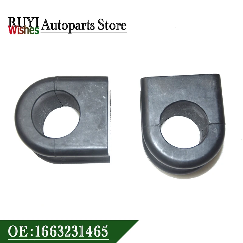2PCS New Front Stabilizer Bushing Kit 1663231465 A1663231465 For Mercedes Benz W166 X166 166323146502