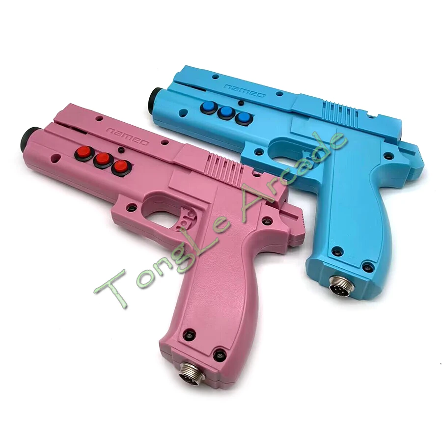 

1PCs USB Arcade DIY Light Gun Time Crisis 3 For PC Gamepad Accessory With 4 LED Sensor Installed On Monitor Coin Operated Game