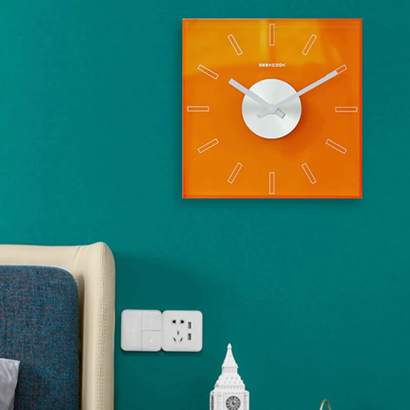 Nordic Living Room Wall Watch Silent Design Art Modern Minimalist Wall