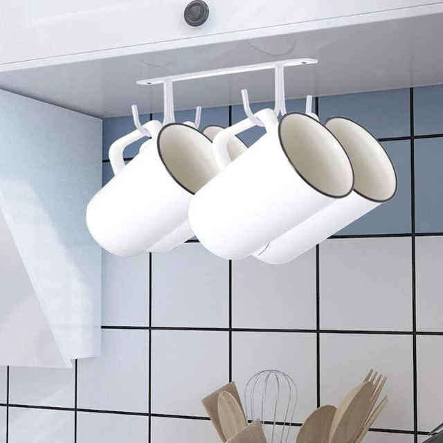 XILAOTOU Mug Rack Under Cabinet - Coffee Cup Holder, Each Bracket