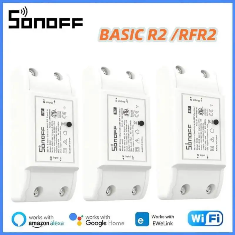 

Беспроводной Выключатель SONOFF Basic R2/RFR2 с поддержкой Wi-Fi