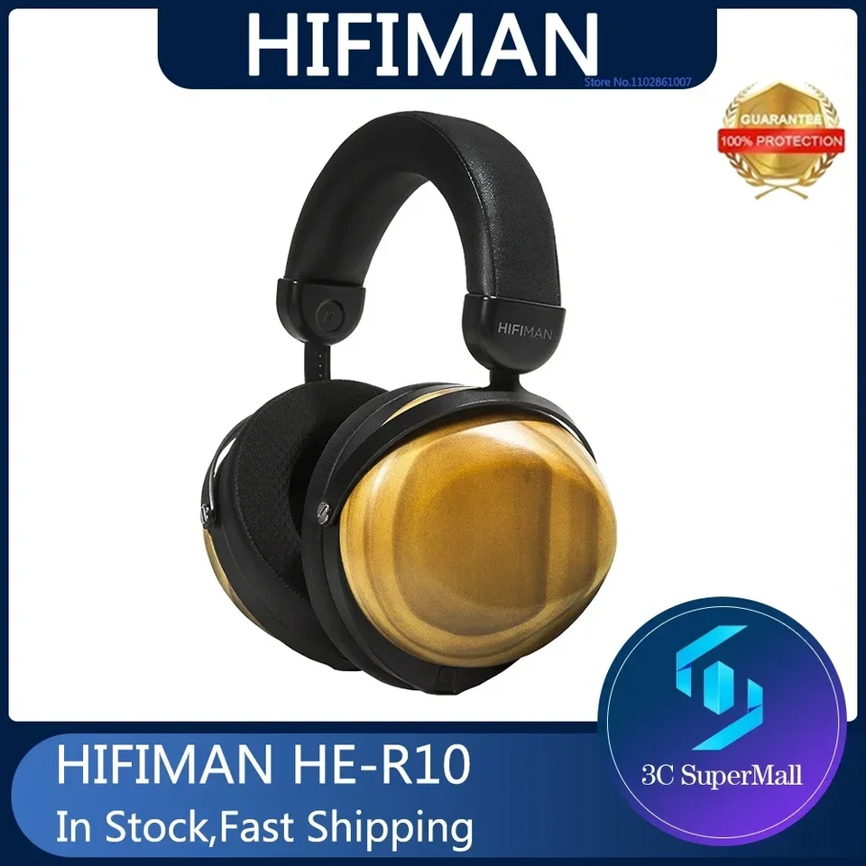 HIFIMAN-HE-R10Dオーバーイヤーヘッドフォン、動的トポロジ