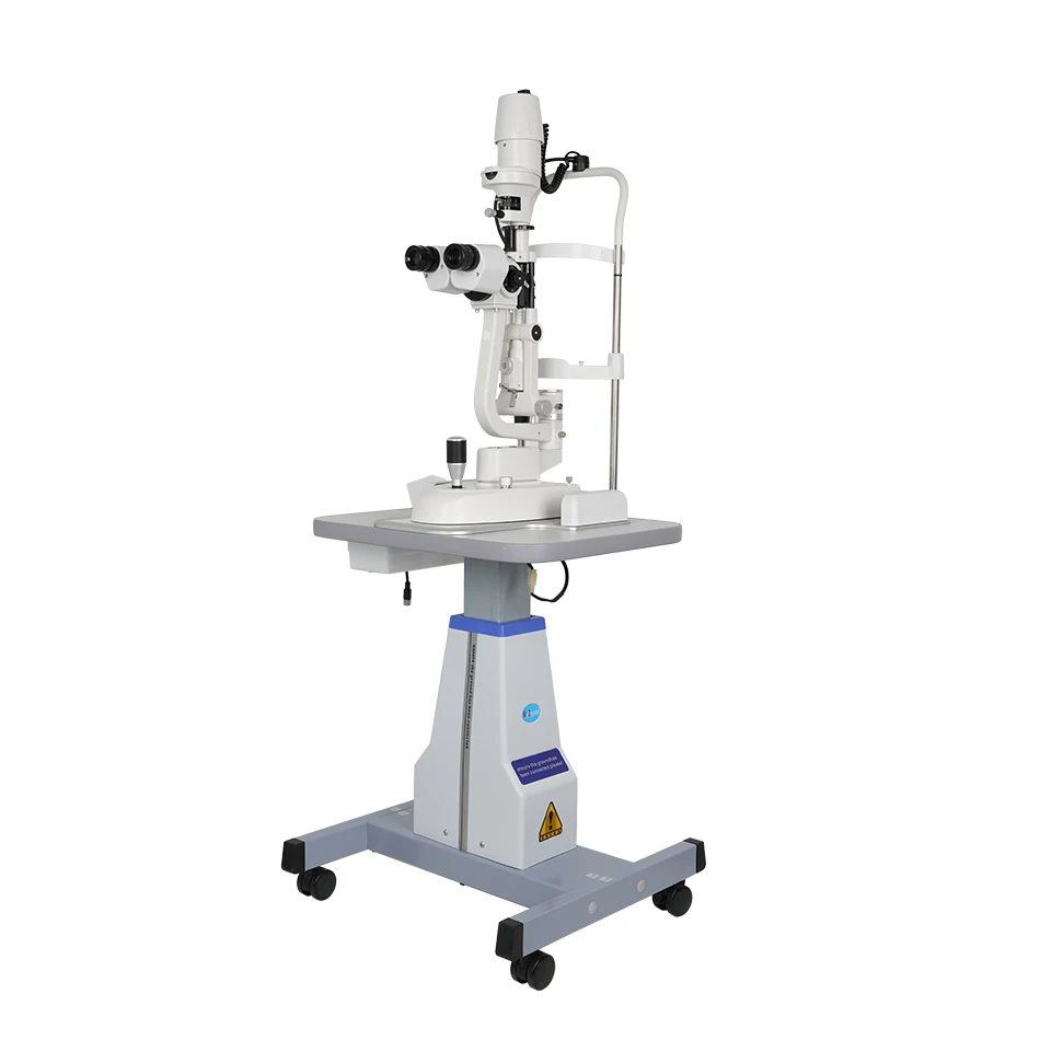 Five Magnifications Ophthalmology Slit Lamp Optometry Microscope with LED Illumination Optical Biomicroscope