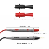 Multimeter Test Leads Universal Cable AC DC 1000V 20A 10A CAT III Measuring Probes Pen for Multi-Meter Tester Wire Tips 2