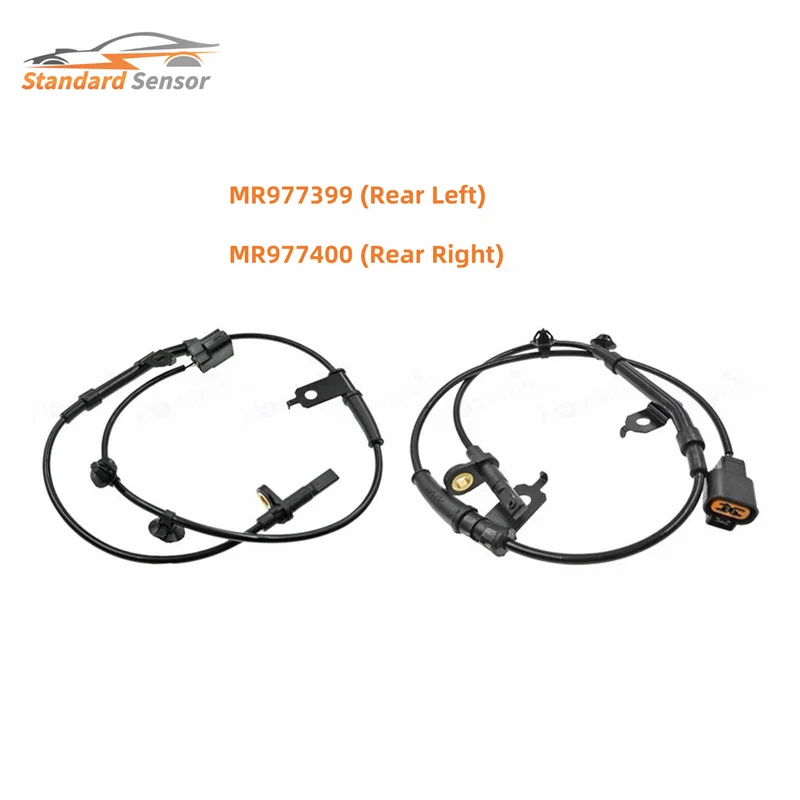 1set Rear Left Right MR977399 MR977400 ABS Wheel Speed Sensor for Mitsubishi Grandis 2004-2010 2.4L MPV