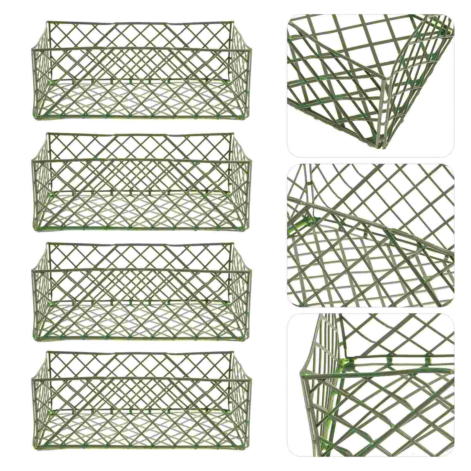 

Flower Mud Cage Holder Flower Brick Mud Holder Fresh Flower Cage Flower Sponge Blocks Fresh Flowers Bowl Flower Foams Tray