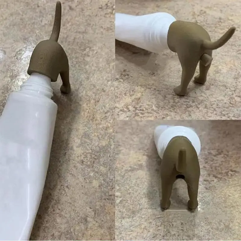 topper de pasta de dientes para perro, tapa de pasta de dientes para caca, tapa dispensadora de vómito, artilugios divertidos de animales, regalo para amigos, juego de pasta de dientes Topper de pasta de dientes para perro, tapa de pasta de dientes para caca, tapa dispensadora de vómito, artilugios divertidos de animales, regalo para amigos, juego de pasta de dientes 6