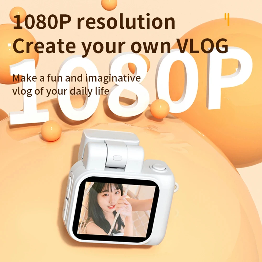 كاميرا صغيرة Y4000 مع شاشة HD 1080P محمولة ريترو ف...