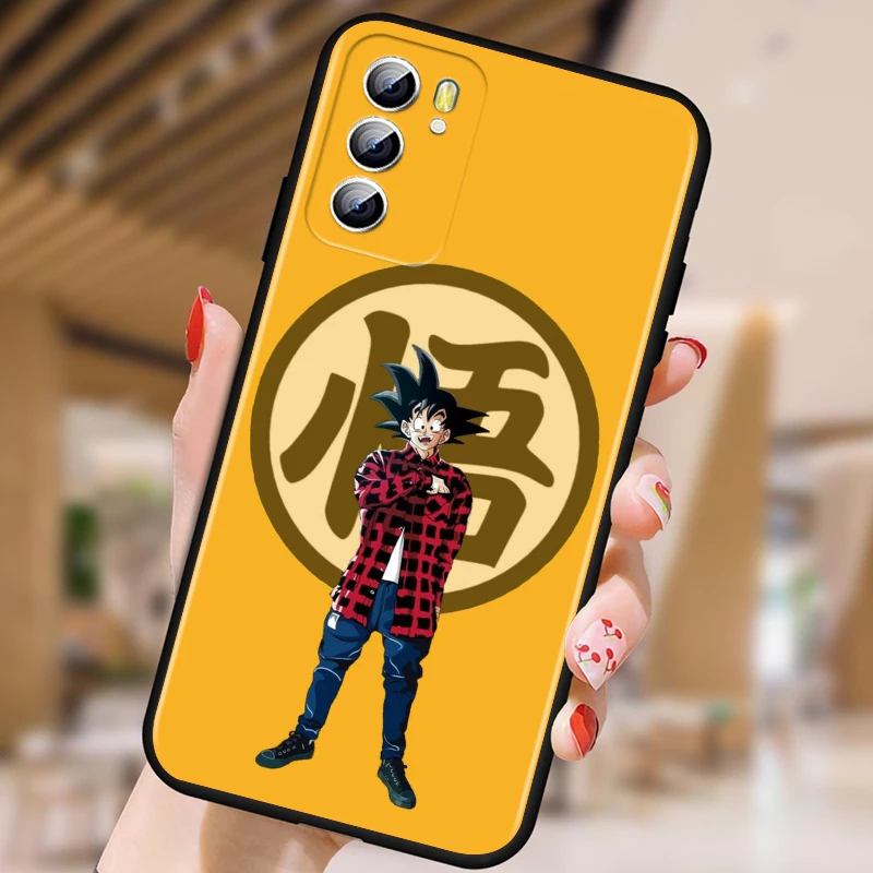 Cool Anime Dragon Ball For OPPO Reno 7 6 5 4 3 SE Z F Pro Plus 4G 5G Black Phone Case Silicone Cover Soft Shell Funda Capa oppo phone back cover Cases For OPPO