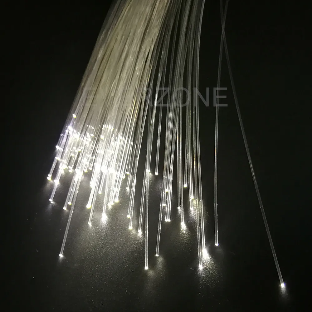 0.75MM/1.0MM/1.5MM Fiber Optic Light Strands for DIY Optic Fiber Light Lighting Chandelier or Ceiling Decorating Solution fiber optic lamp fiber optic cable fiber optic ceiling kit