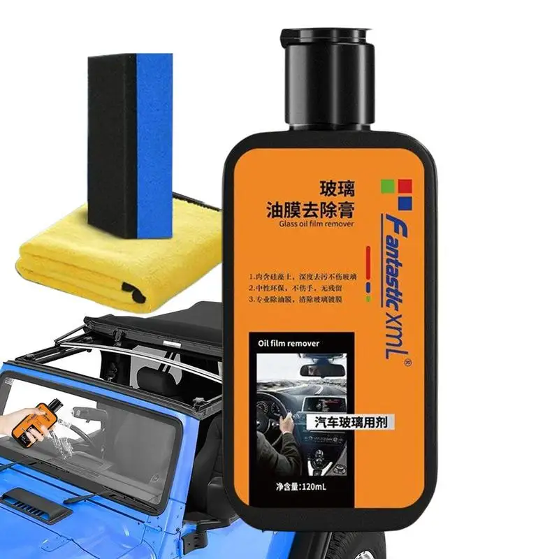 

Oil Film Remover For Car Glass Quick And Easy Solution To Restore Glass To Clear Car Windshield Oil Film Cleaner Glass Stripper