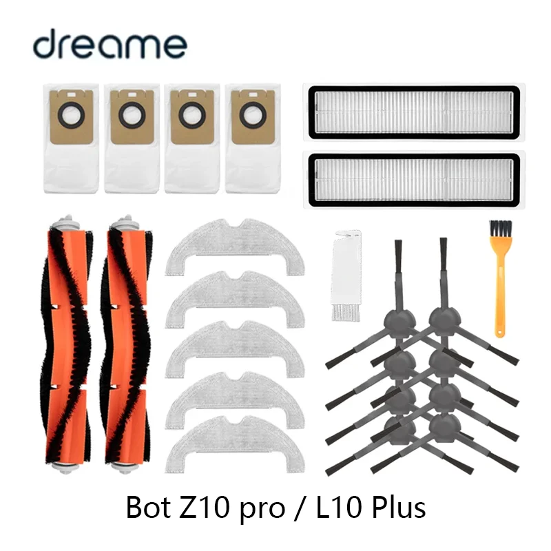 Dreame Bot Z10 pro L10 Plus accessories side brush HEPA