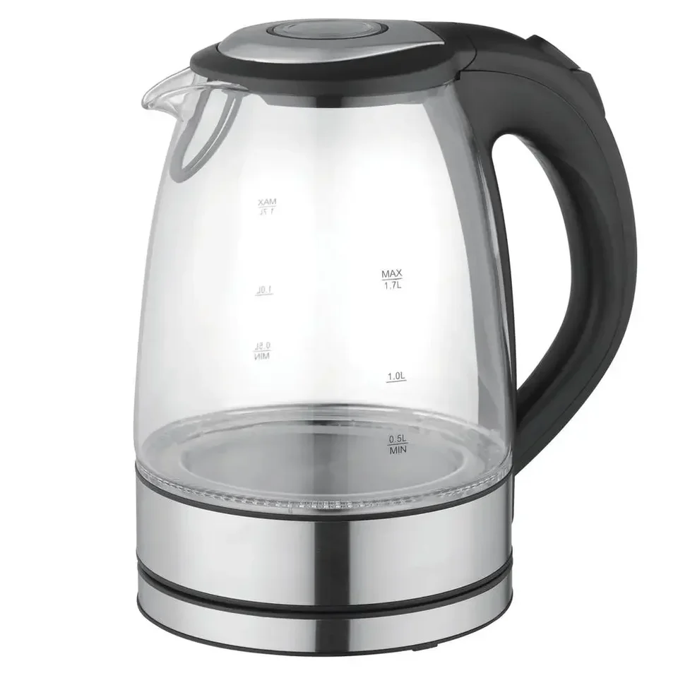 MegaChef Stainless Steel Electric Tea Kettle 1.7L