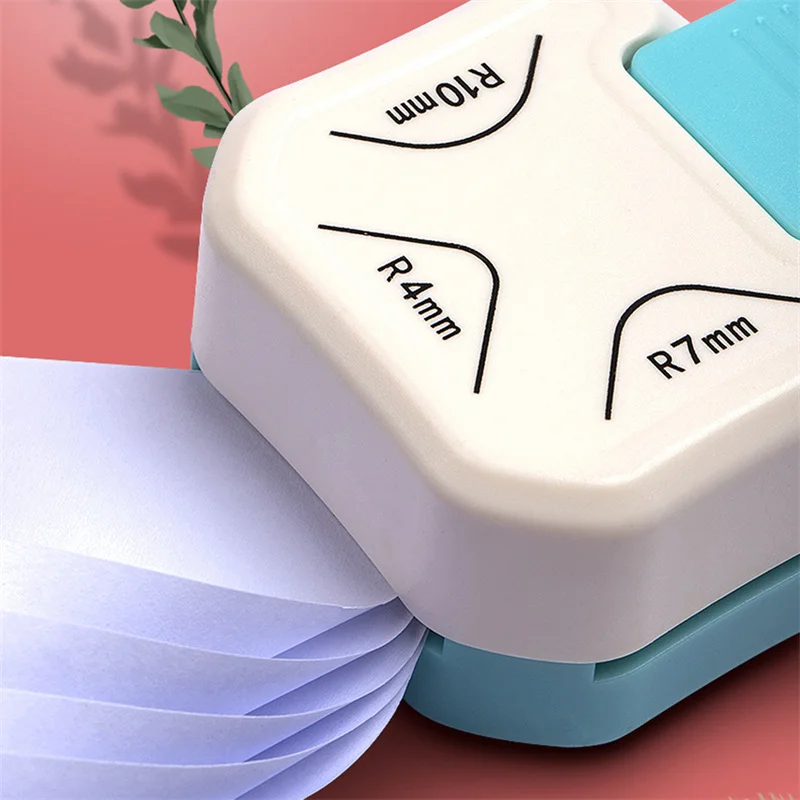 Scrapbook Punches Three In One Rounded Corner Cutter Multi Beautiful Angle Curved Photo Flower Shape Flat Round Cutters Embossing Practical Device