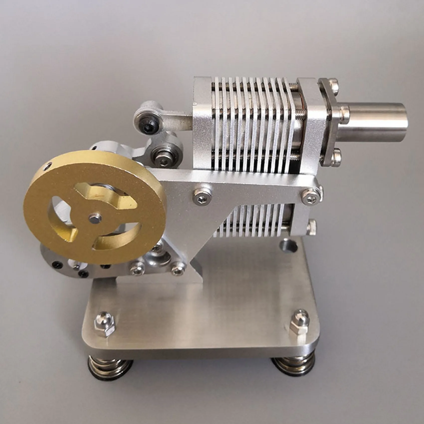 Full Metal Stirling Engine Model Mini Generator Model Physics Steam Science Educational Engine Kit Toy