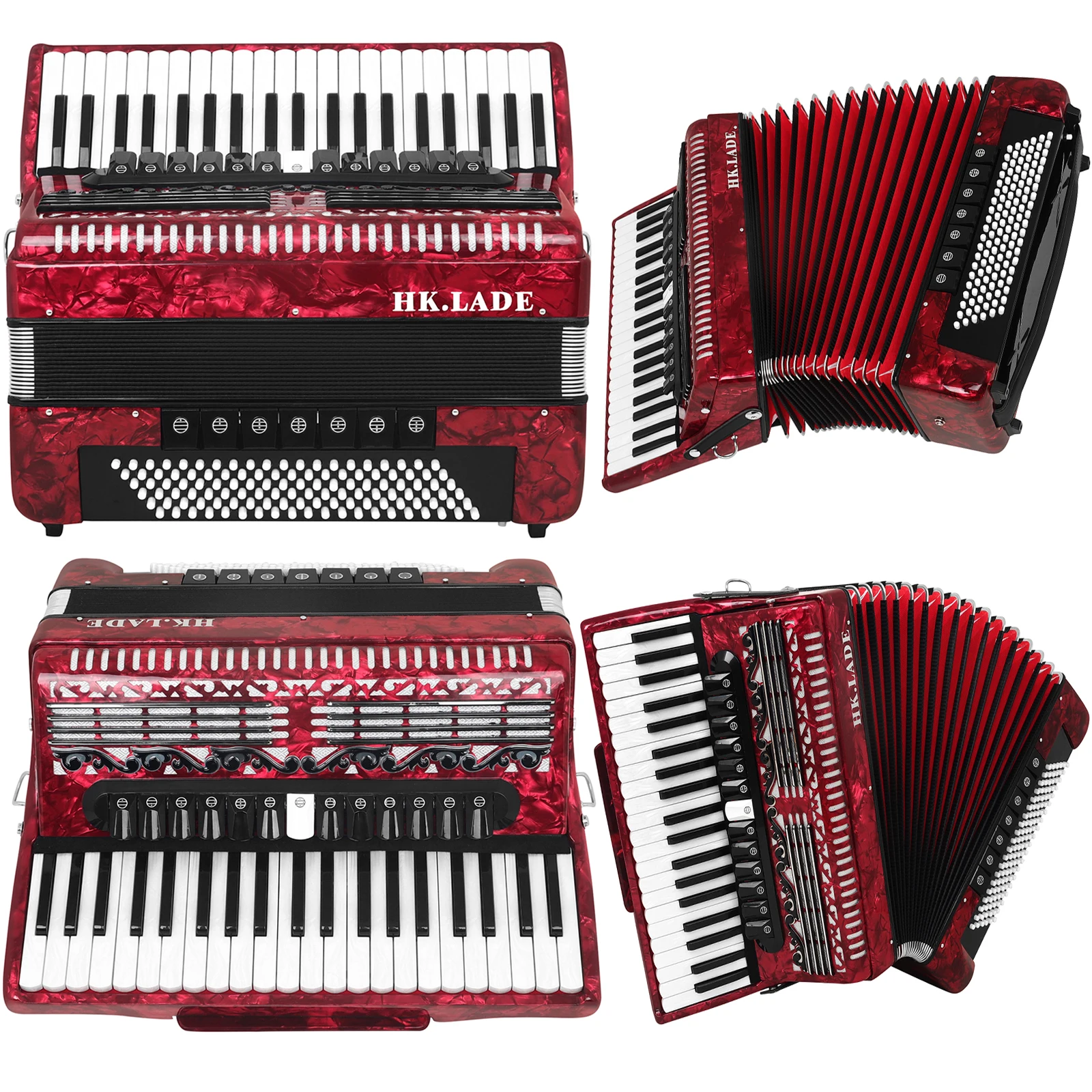 Hk · lade Ah-130プロのバヤンアコーディオン,演奏,キーボード