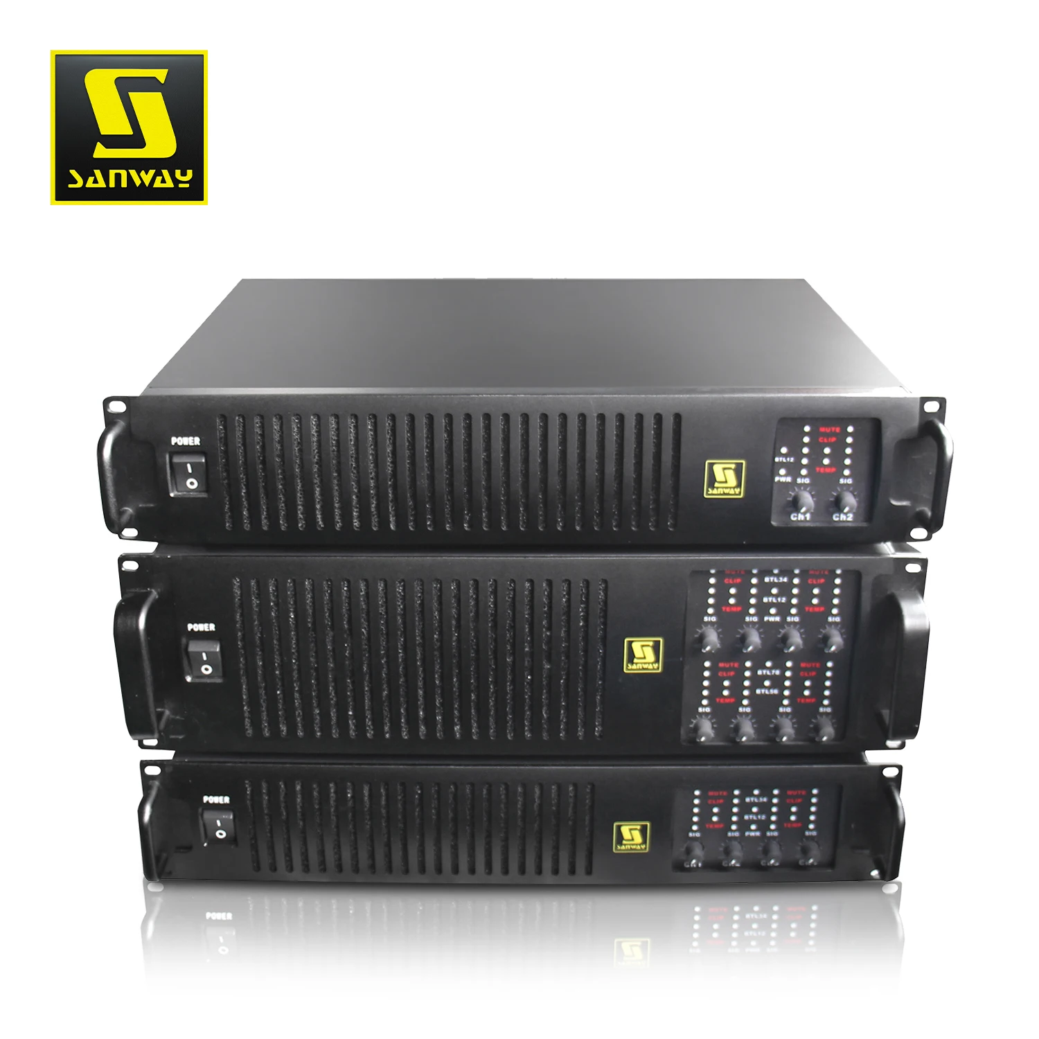 DA5008 8 Channel 900W Stereo Digital Class D Power Amplifier