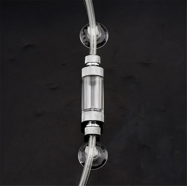 Contabolle CO2 Per Acquario - Doppia Testa In Alluminio E Acrilico Per Controllo Gas - Foto 2