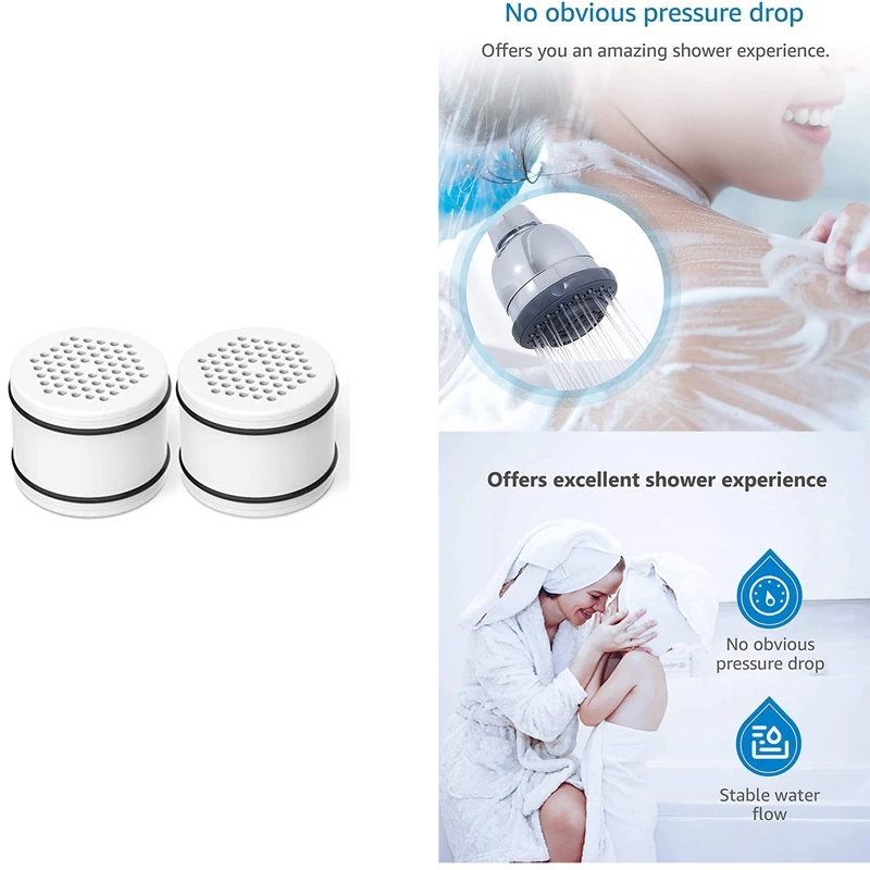 Jfbl Hot Whr-140 Filtro Acqua Soffione Doccia, Sostituzione Per Culligan Whr-140,Wsh-C125,Hsh-C135,Ish-100 Filtro Acqua Doccia