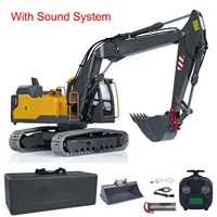 1:14 3 Arms EC160E RC Hydraulic Excavator Radio Control Diggers Standard Version Light System  Finished Trucks Construction Toys 1