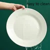 1/4/10PCS Blue Green Nordic Polypropylene Plates Dinnerware Tableware Eco Friendly Lightweight Kitchen Dishes Safe Dinner Plates 4