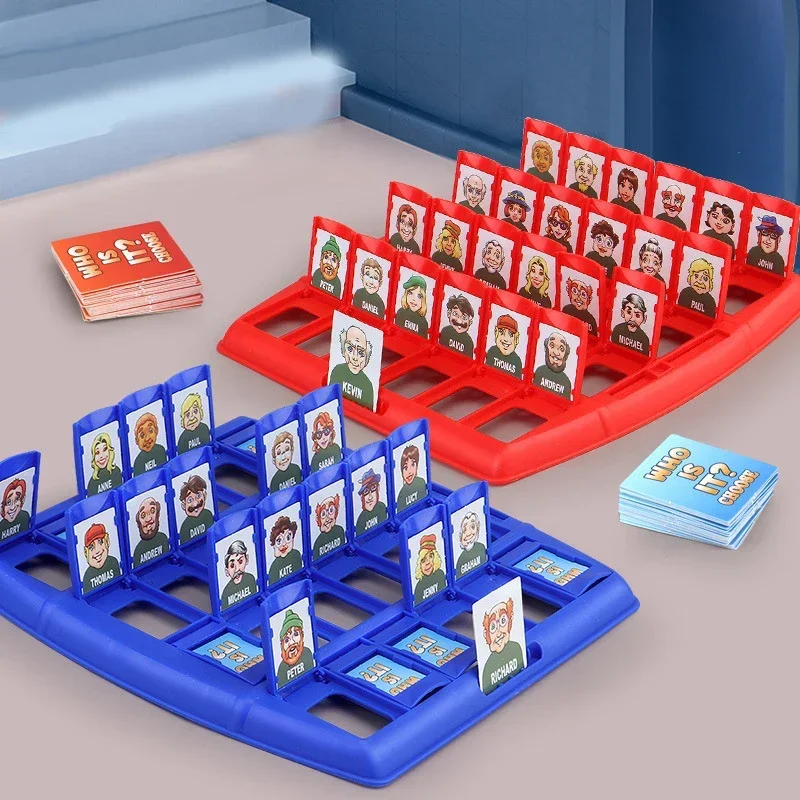 Guess who I am board game parent-child interaction toy logical reasoning children's puzzle guess me you my character chessboard board games