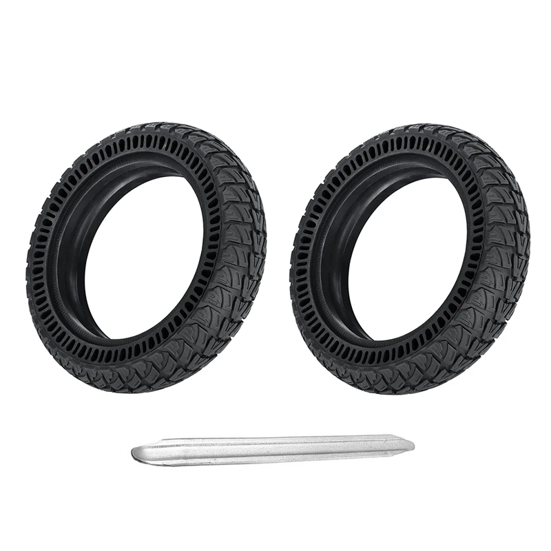 

2PCS Vacuum Tyre For Xiaomi M365 For Gotrax XR/M365 Pro 8.5 Inches Solid Honeycomb Shock Tires W/Crowbar