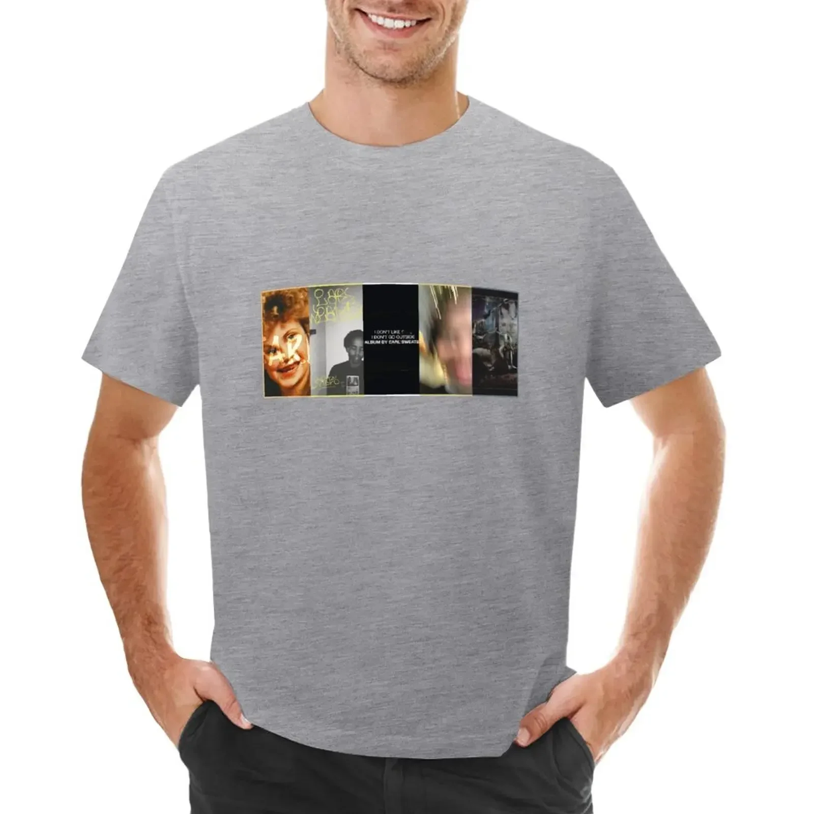 

Earl Sweatshirt Discography T-shirt hippie clothes for a boy mens graphic t-shirts pack