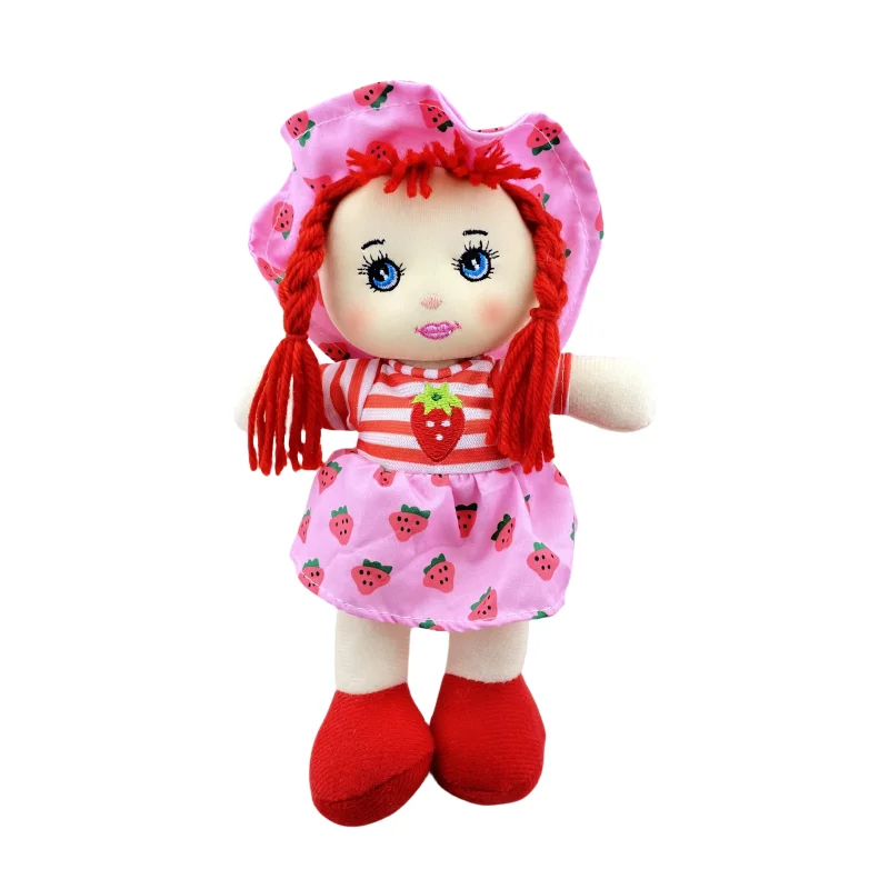 Plush Dolls 25cm Cartoon Kawaii Fruit Skirt Hat