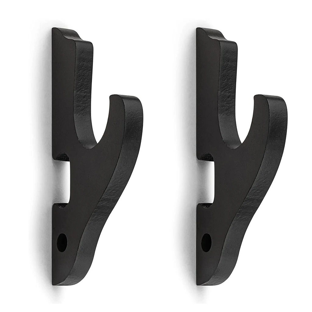 Sword Display Rack Wall Mount Wooden Samurai Katana Tanto Sword Hook Hanger Adjustable for Knife Cosplay Wand