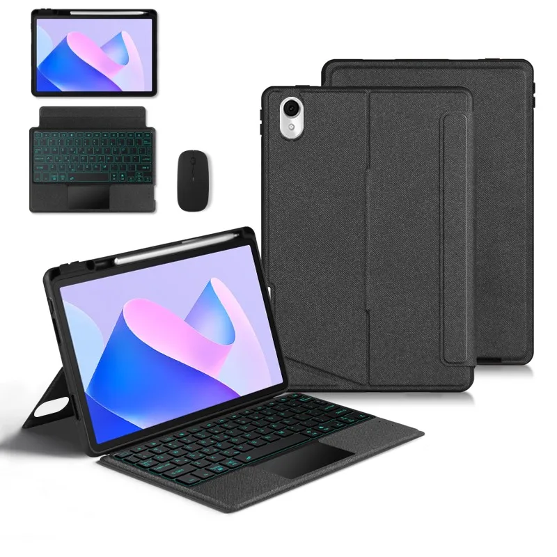 

Чехол с сенсорной клавиатурой с подсветкой для Huawei MatePad 11 дюймов 2023 дюйма