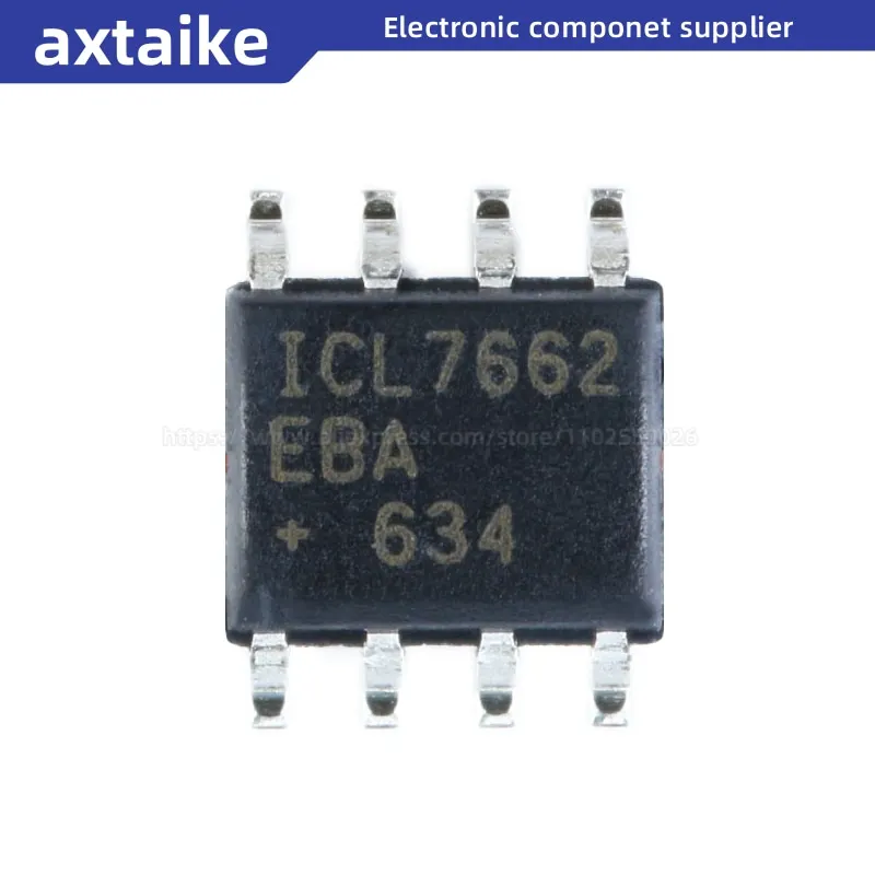 

5PCS ICL7662 ICL7662EBA SOIC-8 SMD Switching Voltage Regulators CMOS Voltage Converters IC