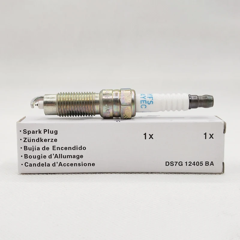 포드 에코스포츠 피에스타 B-MAX C-MAX 갤럭시 몬데오 S-MAX 트랜짓, DS7G-12405-BA 이리듐 점화 플러그, 1.0L 1.5L DS7G 12405 BA, 4 개