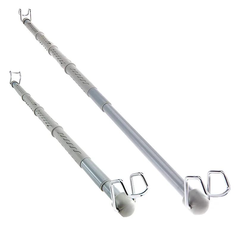 64 Inch Car Hanger On-board Telescopic Clothes Drying Rod for Car Travel Luggage Self Driving Product Clothes Coats Bags Rack