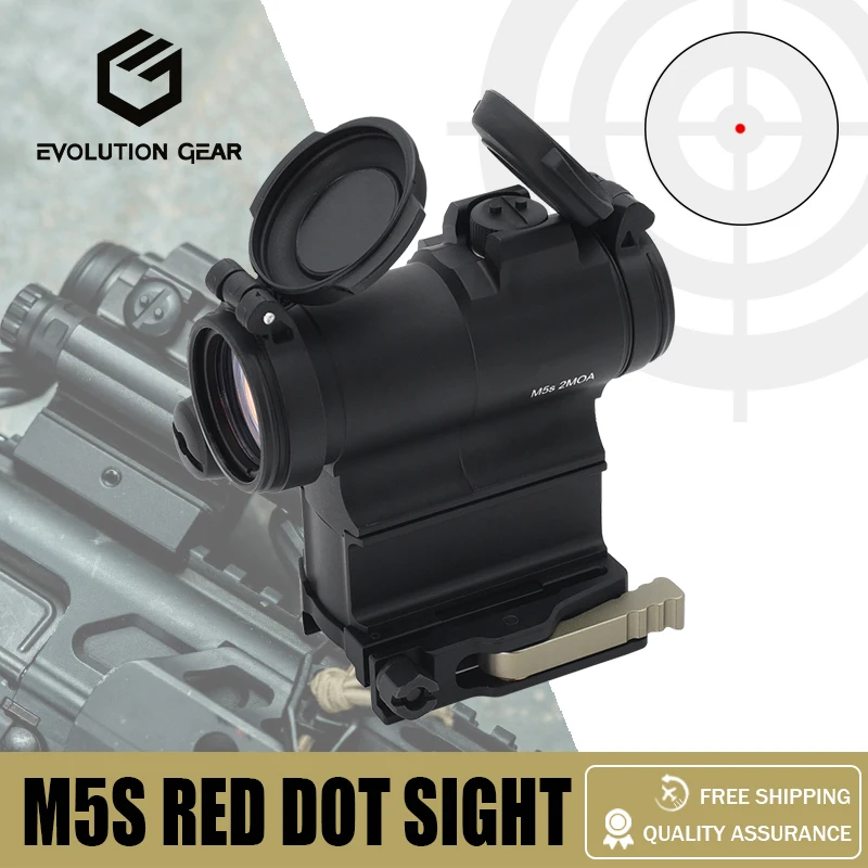 

Evolution Gear 2 MOA Red Dot For Precision And Fast Target Acquisition M5S Sight for Hunting Airsoft Full Markings