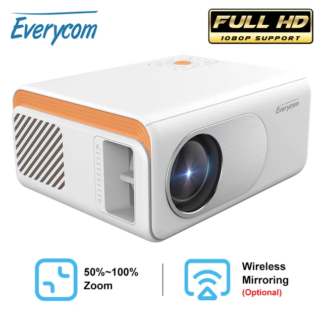 Everycom X70 Mini LED Support 1080P WiFi Projector: A Portable Home Cinema Experience