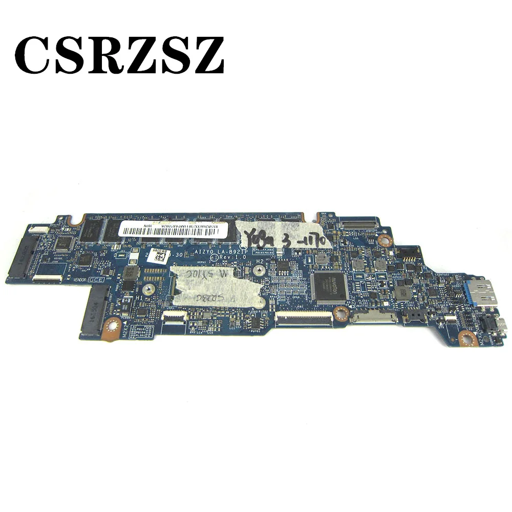 

CSRZSZ For Lenovo yoga 3-1170 Laptop motherboard with SR23C M 5Y10C CPU LA-B921P 100% Test work perfect