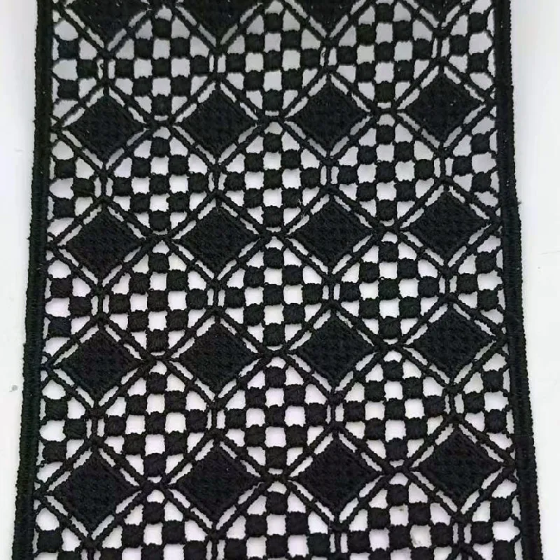 Various Embroidered lace, Sell by Yard, Water Soluble Lace Trimming Flower,Sewing Lace Trims,Cotton Polyester Milk silk Material