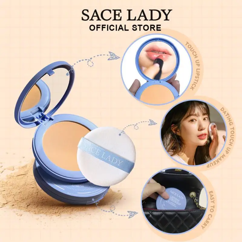 Air Cushion 3color Waterproof Long Lasting Isolation Concealer BB Cream Natural Soft Fog Powder Cake Face Base Foundation Makeup