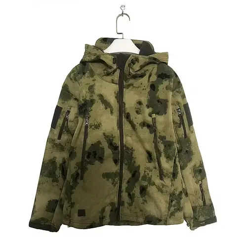 Military Shark Skin Soft Shell Jackets Men Tactical Windproof Waterproof jacket men Army Combat Jackets Mens Hooded Bomber Coats - Image 7