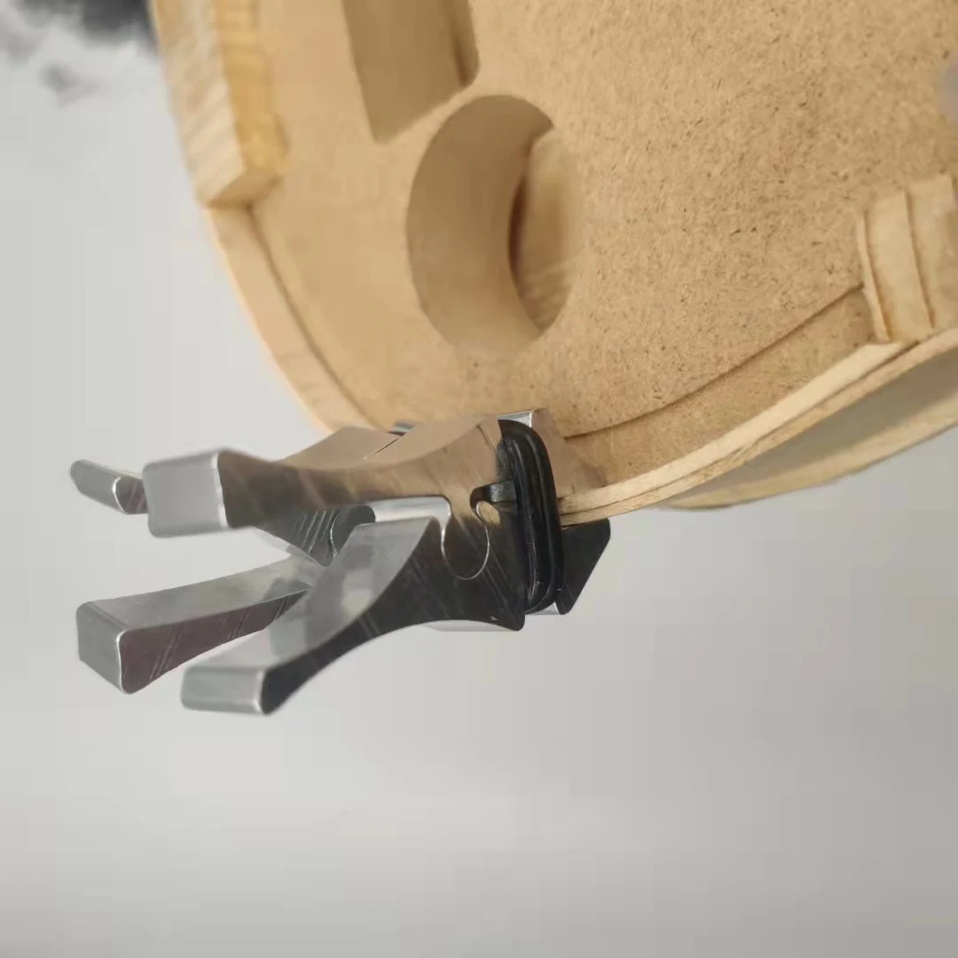 50 Stück neue Futterklammern für Geigen, Seitenklemmen, Werkzeuge für Geigenbauer – Detail 7