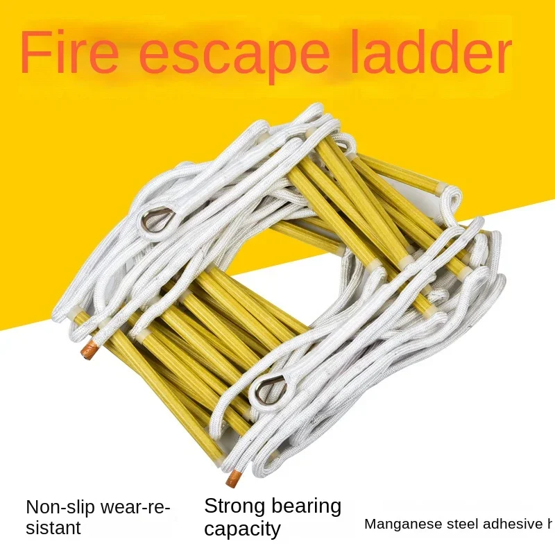 Fire Rope Ladder Escape Rope LHousehold Ladder Work At Altitude To Climb The Climbing Life