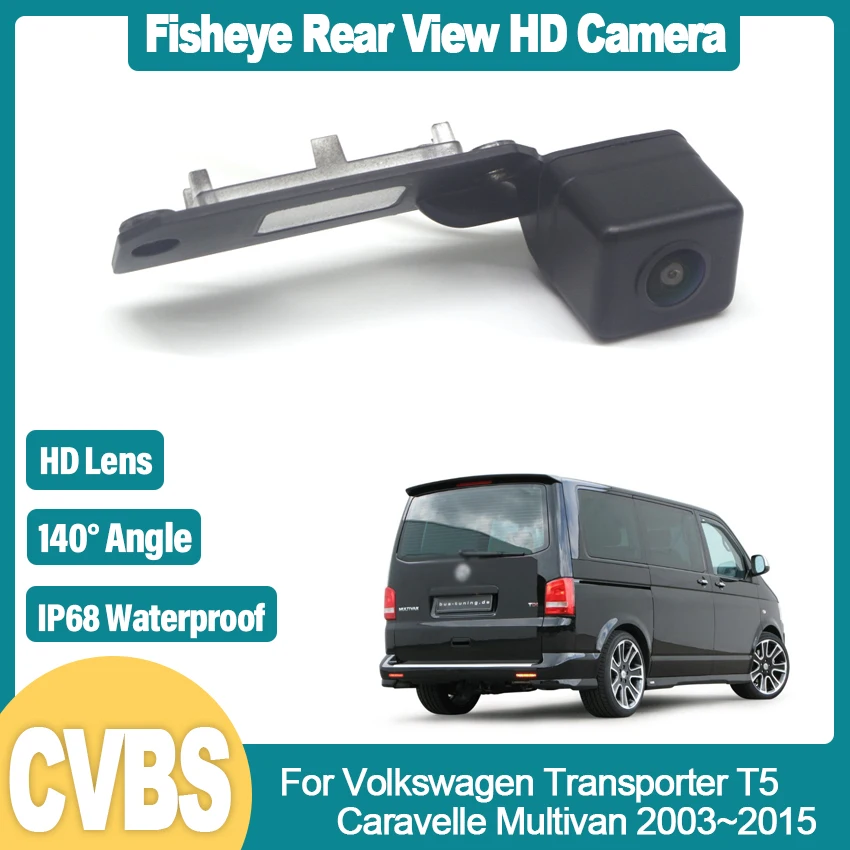 

Car Rear View Rearview Camera Waterproof HD CCD CAM Accessories Kit For Volkswagen Transporter T5 Caravelle Multivan 2003~2015