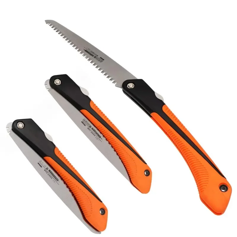 8-Inch Folding Hand Saw with Ergonomic Non-Slip Grip for Wood PVC Camping Gardening Hunting folding saw hand saw