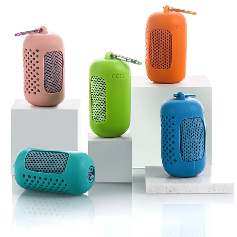 Portable Mini Cold Towel Polyester 2