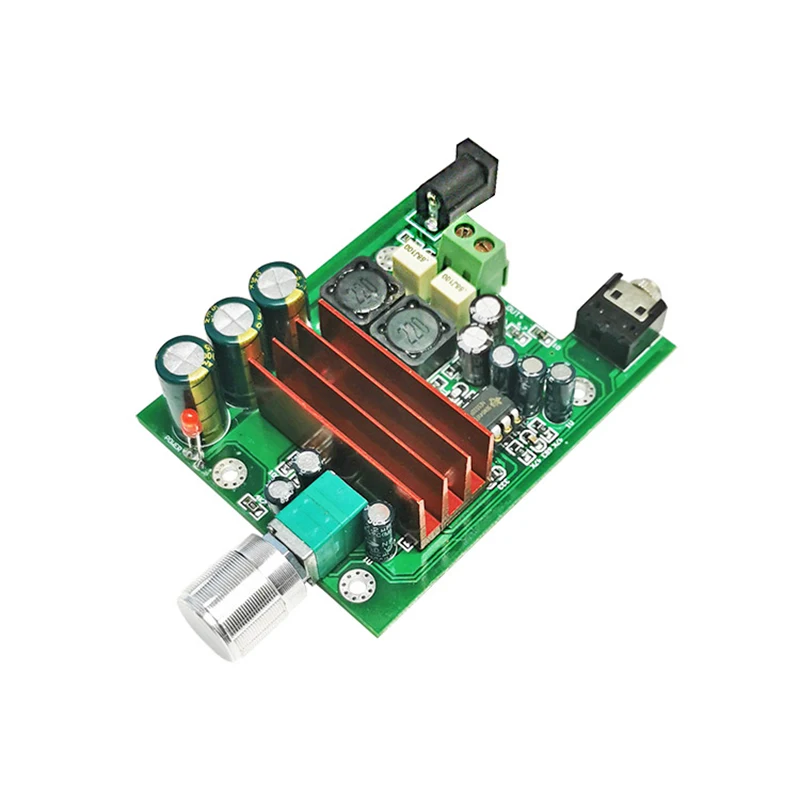 TPA3116D2 HiFi 디지털 오디오 전력 증폭기 보드 모노 100W, NE5532 Op 앰프 DC 12-24V TPA3116 포함