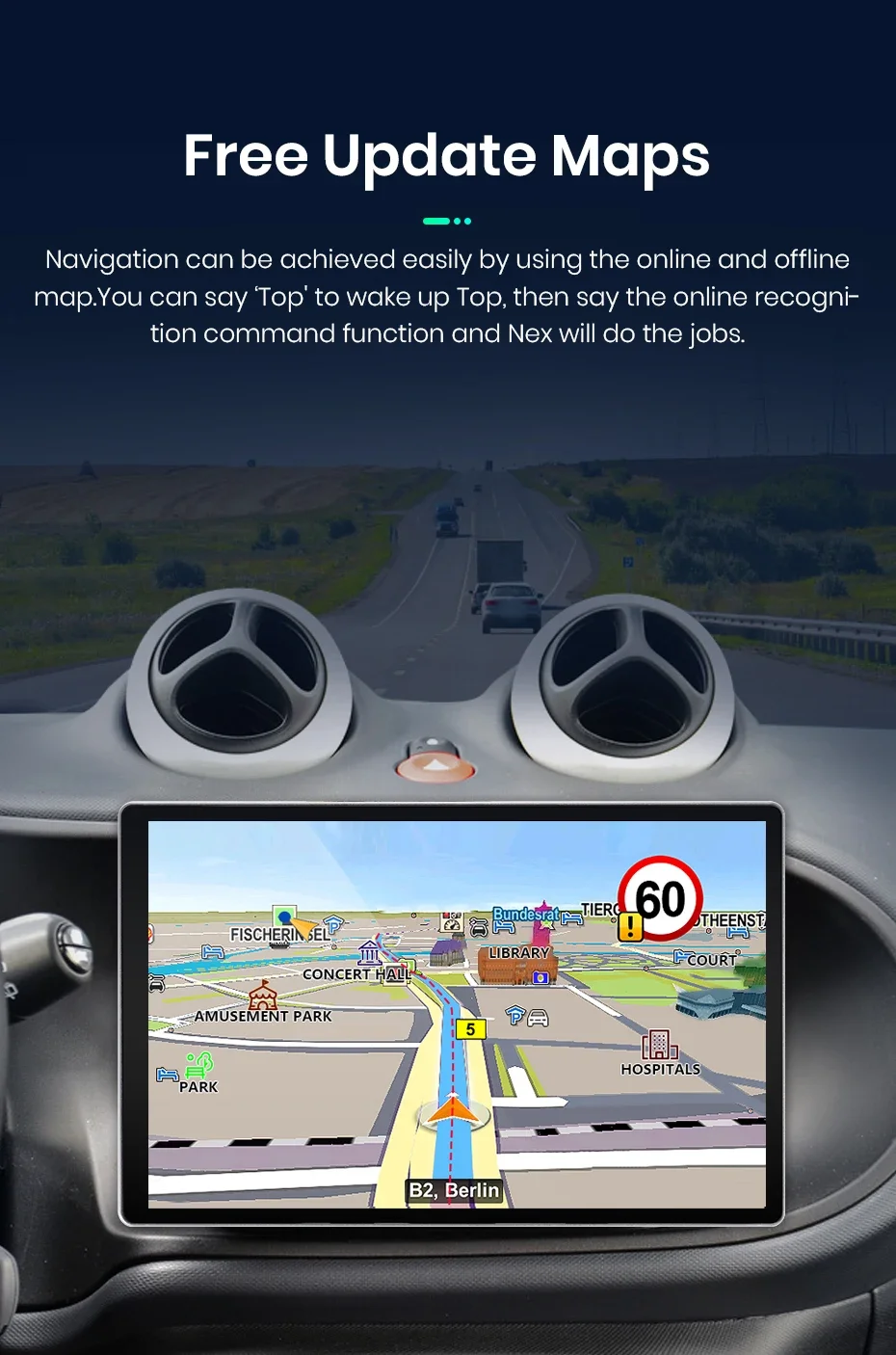 2K QLED Bildschirm Auto Radio Für Mercedes Benz Smart 2016 Drahtlose CarPlay Android Auto Multimedia autoradio – Detail 21